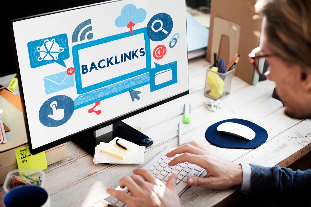 Backlink hyperlink network concept