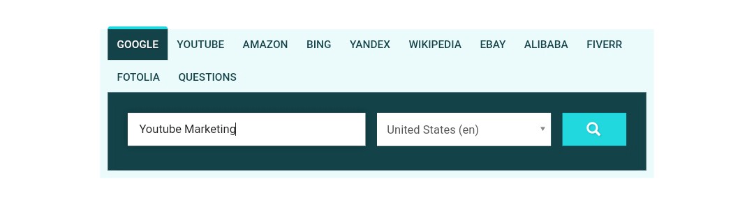 keyword.io screenshot